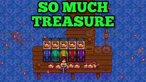 fishing treasure stardew